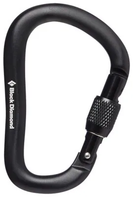 Карабін Black Diamond RockLock Screwgate, Black, р.
