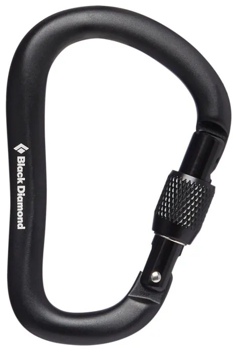 Карабін Black Diamond RockLock Screwgate, Black, р.