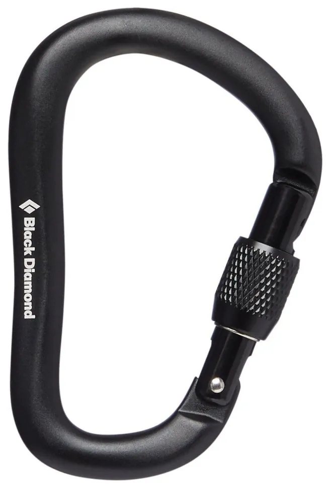 Карабін Black Diamond RockLock Screwgate, Black, р. (SHM_BD 210256.0002)