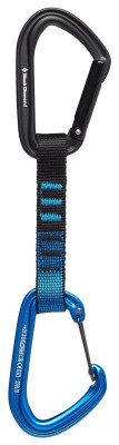 Оттяжка с Карабинами Black Diamond HotForge Hybrid Quickdraw 12 cm, Blue, One Size