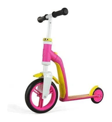 Самокат Scoot and Ride серії Highwaybaby рожевий/жовтий, до 3 років/20кг (DWT_SR-216271-PINK-YELLOW)