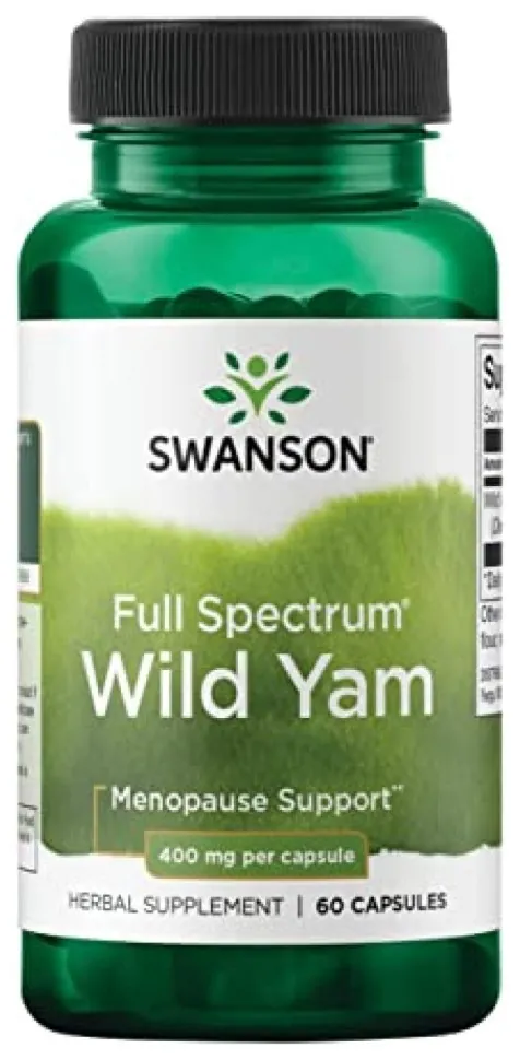 Full Spectrum Wild Yam 400mg - 60caps (DSN_100-27-8393439-20)
