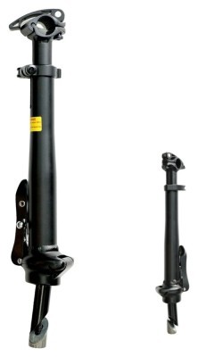 Виніс керма AL різьбовий 1&quot; д.керма 25,4mm чорний FSD JB-8306 під складний велосипед