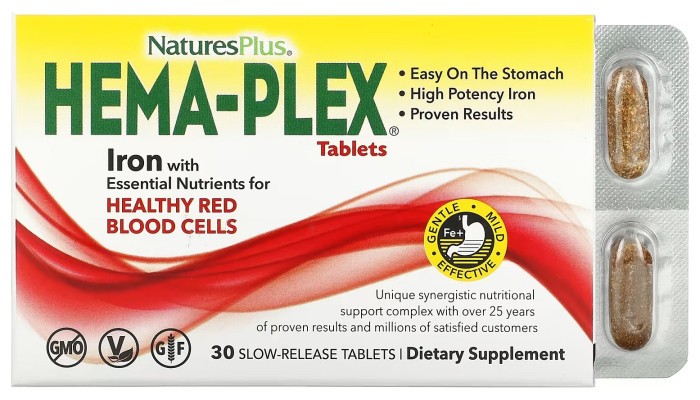Hema-Plex - 30 tabs (blister), укр, укр
