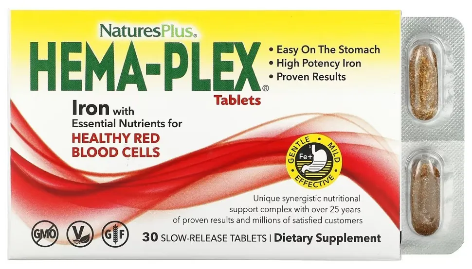 Hema-Plex - 30 tabs (blister)
