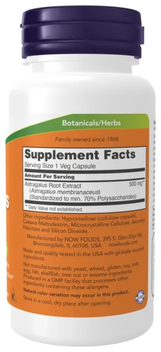 Astragalus Extract 500mg - 90vcaps