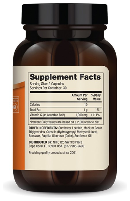 Liposomal Vitamin C - 60 caps