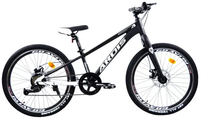 ВЕЛОСИПЕД ARDIS 24 MTB AL "TORNADO", Чорний
