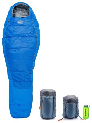 Спальный мешок Pinguin Comfort PFM (-1/-7°C), 175 см - Left Zip, Blue