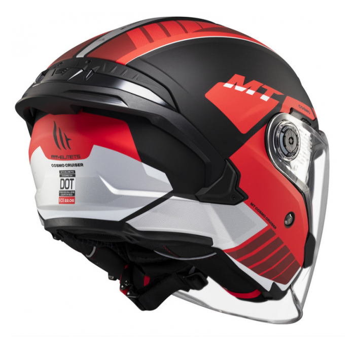 Мотошолом MT Cosmo SV Cruiser B5 Matt Red