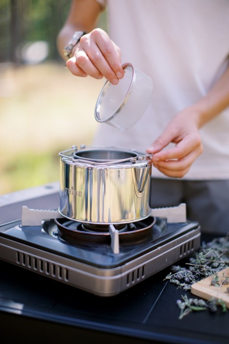 Чайник Tribe Kettle 1,2 л сталевий T-FI-0010-metal, укр, укр