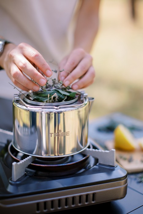 Чайник Tribe Kettle 1,2 л сталевий T-FI-0010-metal, укр, укр