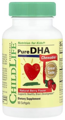Pure DHA Chewable - 90 Softgels Natural Berry (До 11.26)