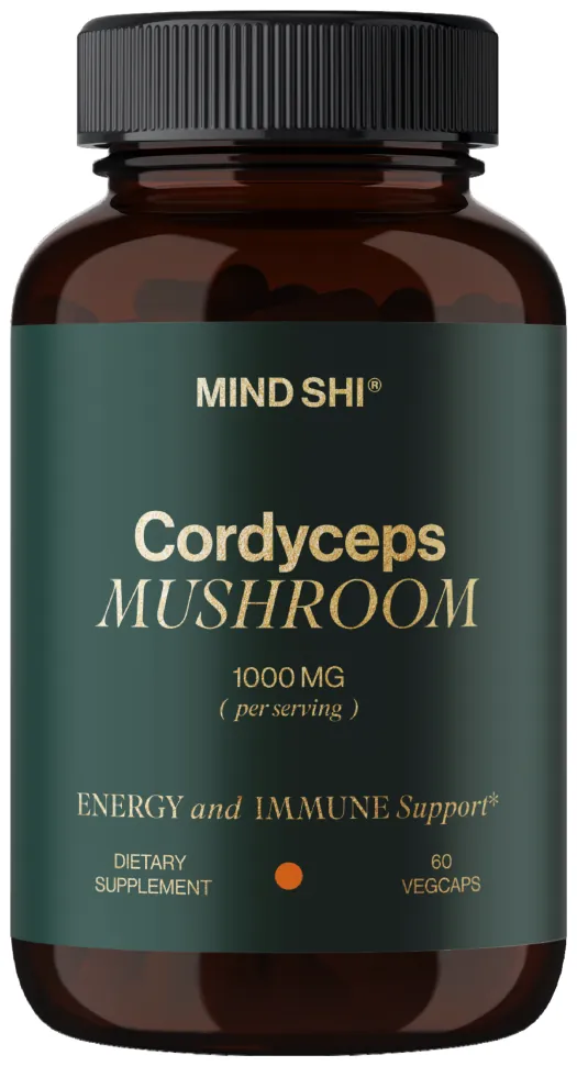 Cordyceps Mushroom 1000 mg - 60 vegcaps