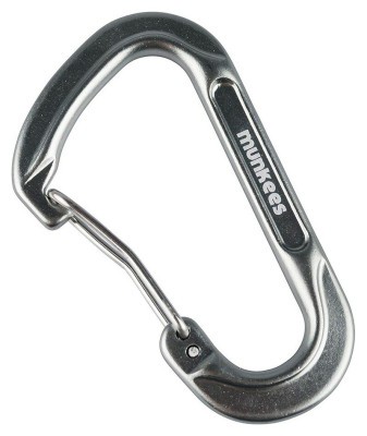 Munkees 3274 карабін Forged D grey