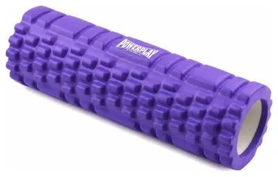 Массажний ролик (ролер) PowerPlay 4342 Massage Roller Фіолетовий (30x10см.)