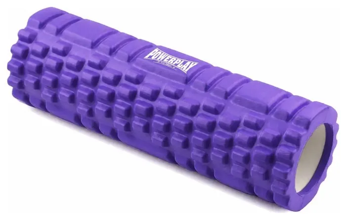 Массажний ролик (ролер) PowerPlay 4342 Massage Roller Фіолетовий (30x10см.)