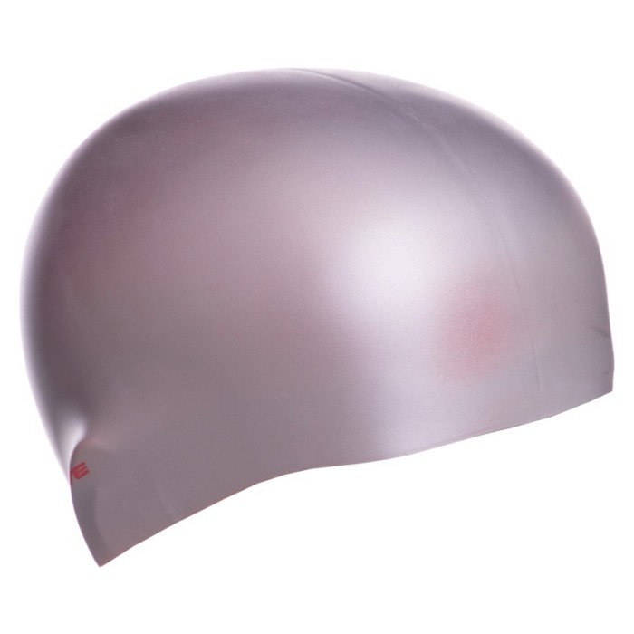 Шапочка для плавания двусторонняя MadWave Reverse CHAMPION M055001 (силикон), розово-серая