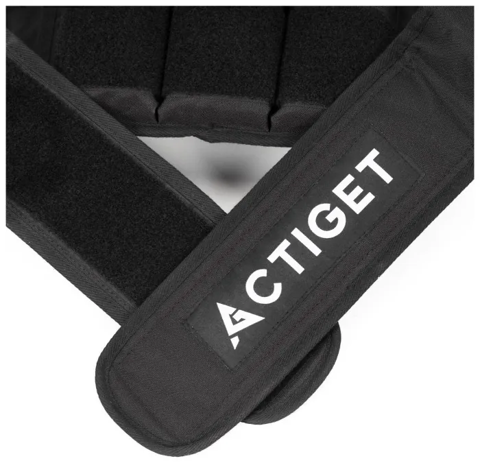 Жилет-утяжелитель для тренировок Actiget 20 кг с переменным весом ACT0124 Black