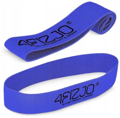 Резинка для фітнесу та спорту із тканини 4FIZJO Flex Band 11-15 кг Blue (P-5907739310934)