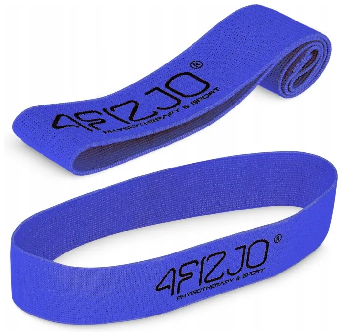 Резинка для фітнесу та спорту із тканини 4FIZJO Flex Band 11-15 кг Blue (P-5907739310934)