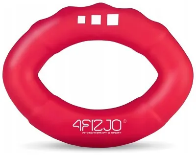 Еспандер кистьовий силіконовий 4FIZJO Hard 22 кг Red (P-5907739313751)