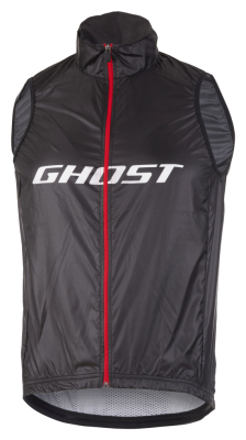 Жилет Ghost Factory Racing, XXL, черно-красно-белый