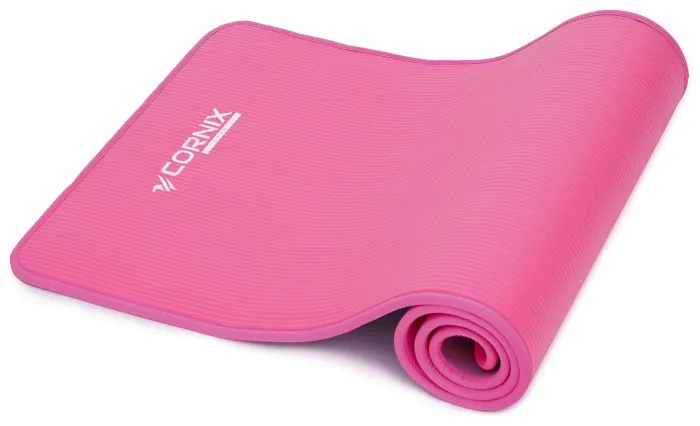 Коврик спортивный Cornix NBR 183 x 61 x 1 cм для йоги и фитнеса XR-0097 Pink/Pink