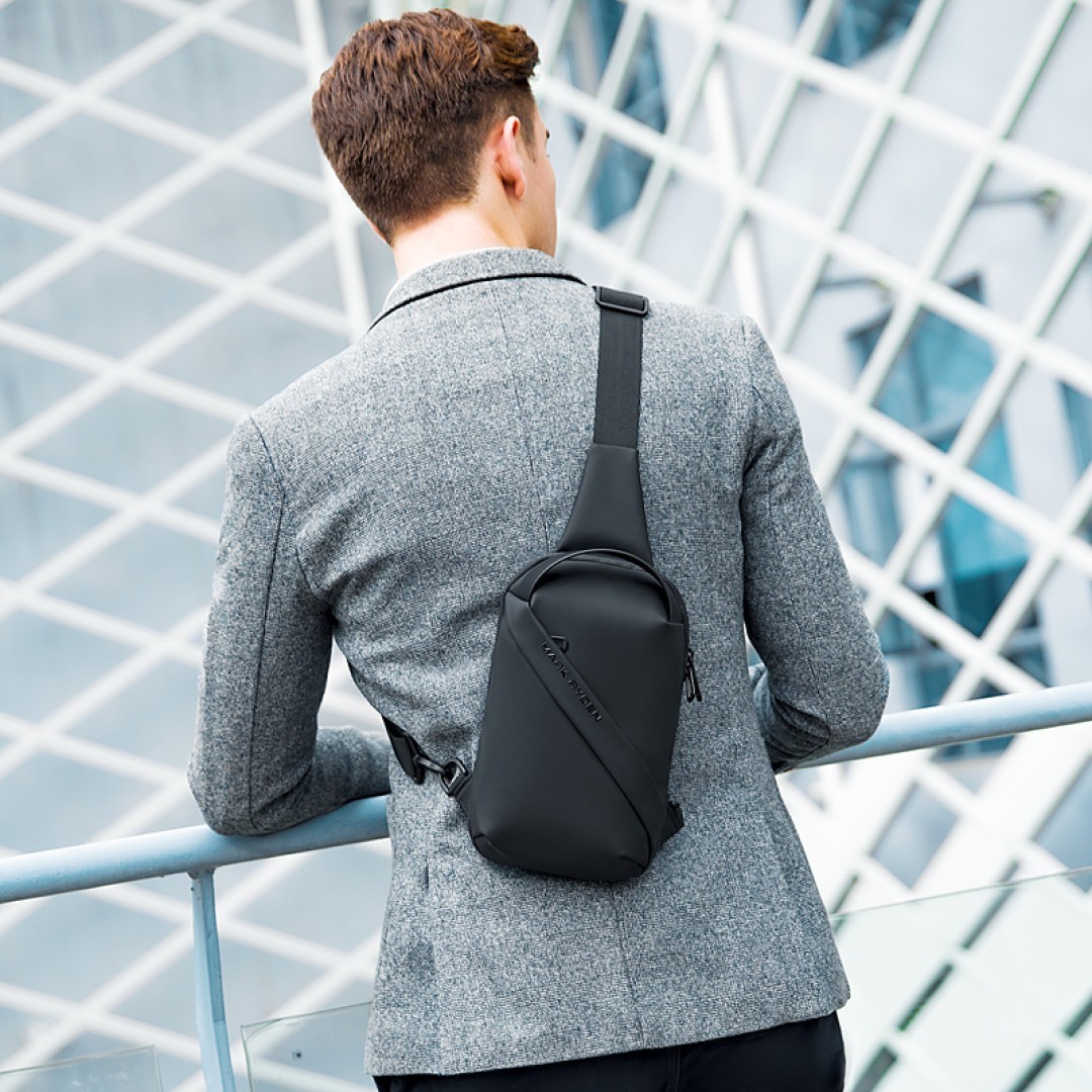 Сумка з одною лямкою Mark Ryden Corsair MR8518 Black, укр, укр