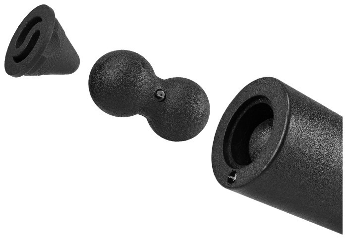 Массажный набор Cornix EPP 5 в 1 ролик, мячи и триггерные насадки для МФР XR-0490