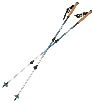 Трекинговые палки Silva Trekking Poles Alu Tele, 140 см