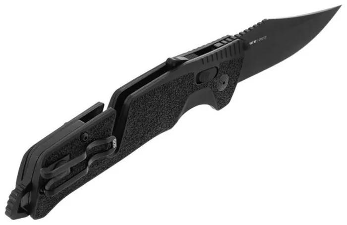 Раскладной нож SOG Trident AT, Black Out