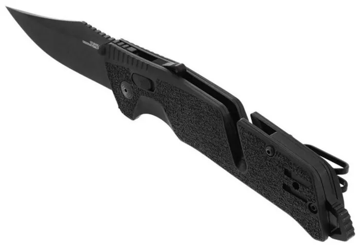 Раскладной нож SOG Trident AT, Black Out
