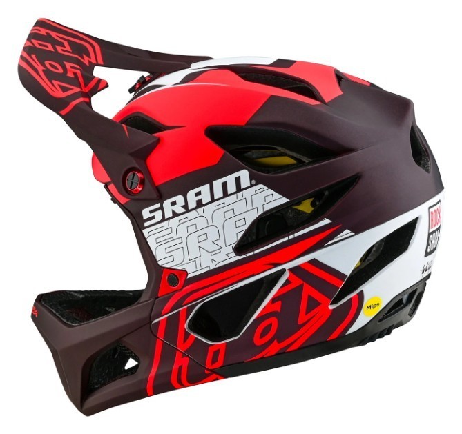 Велосипедный шлем TLD Stage Helmet SRAM [VECTOR RED] XL/XXL