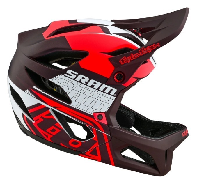Велосипедный шлем TLD Stage Helmet SRAM [VECTOR RED] XL/XXL
