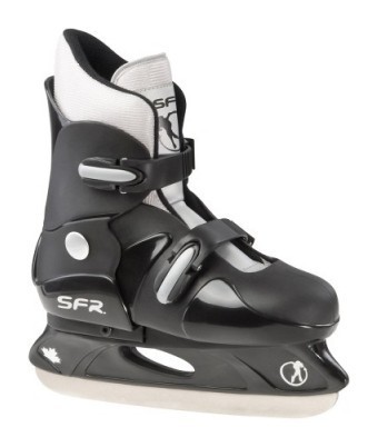 Льодові ковзани SFR Hardboot 30,5-34 Black, укр