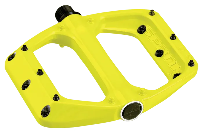Педали SPANK SPOON DC, Yellow