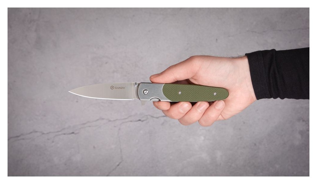 Ніж складаний Ganzo G743-1-GR, укр, укр
