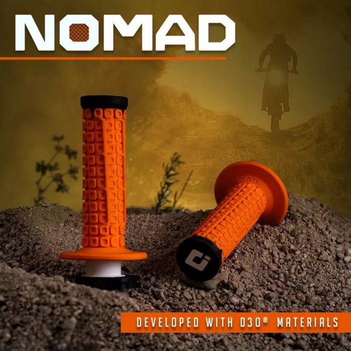 Мото гріпси ODI NOMAD V2 Lock-On Off-Road Grip BLACK/White