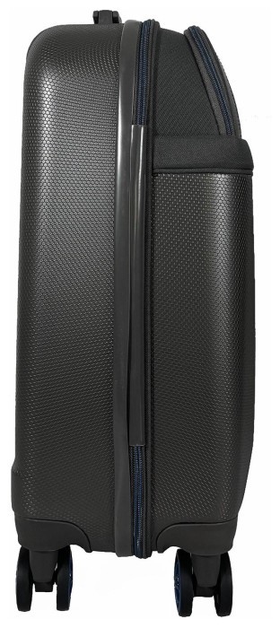 Валіза Semi Line 20" (S) Dark Brown/Blue Line (T5736-1)