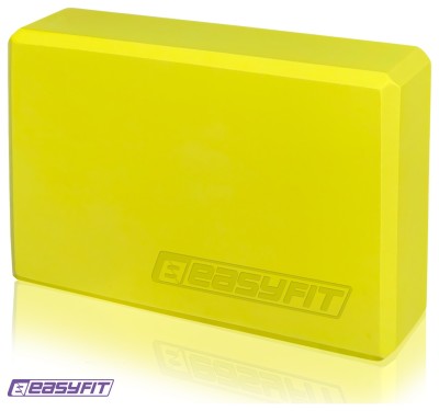 Блок для йоги EasyFit EVA Желтый