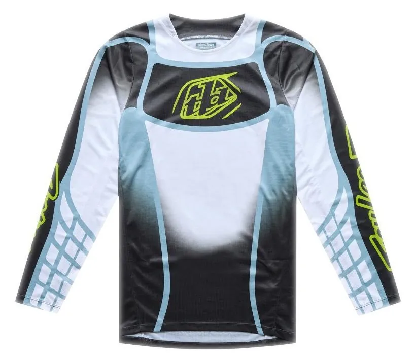 Мото джерсі TLD GP PRO JERSEY; FRAMEWORK [BLACK / CYAN] M (OBOD_377115003)