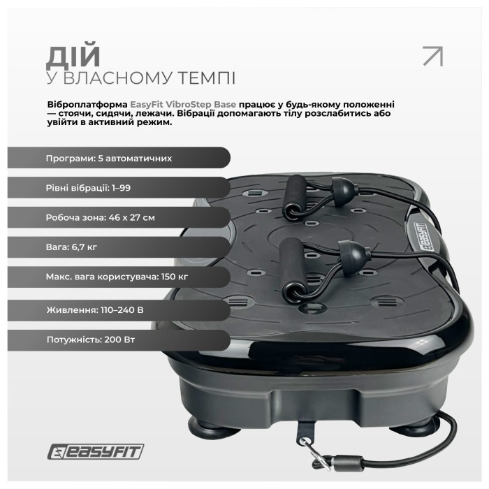 Виброплатформа EasyFit VibroStep Base