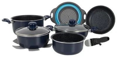 Набор посуды Gimex Cookware Set induction 9 предметов Blue (6977225)