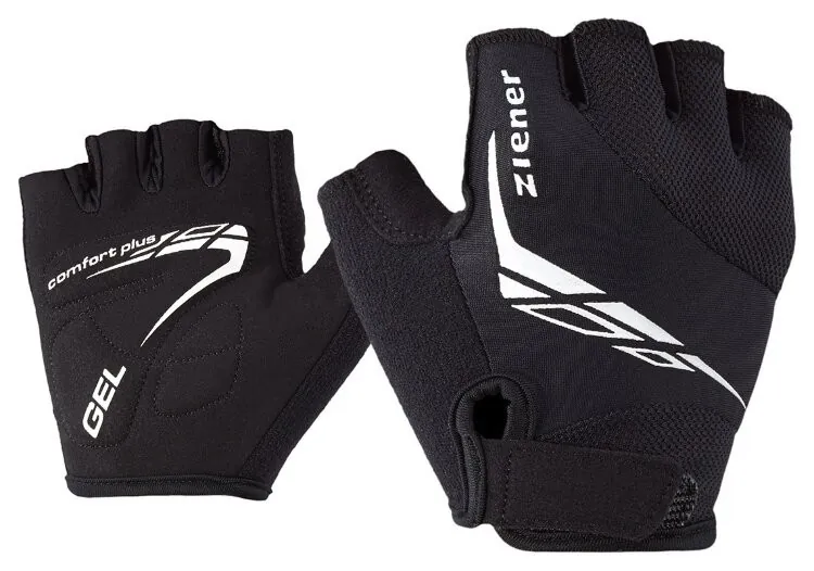 Велоперчатки Ziener Canizo Jr black (XL)
