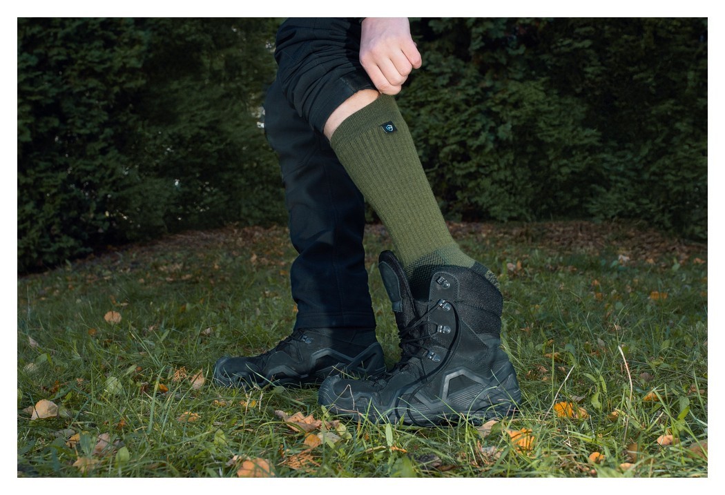 Шкарпетки Dexshell Terrain Walking 2.0 Socks, хакі, розмір M (39-42)