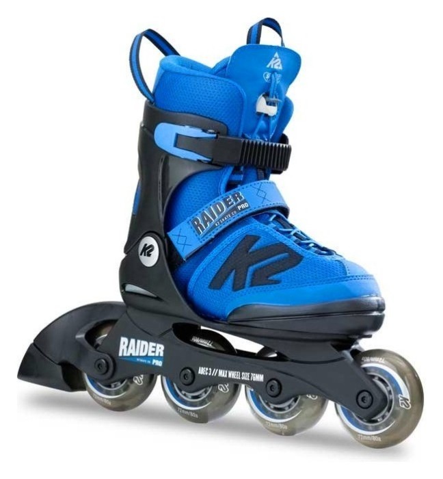 Роликові коньки дитячі K2 RAIDER PRO S (29-34) 170-205мм Blue/black (30B0203.1.1), укр, укр