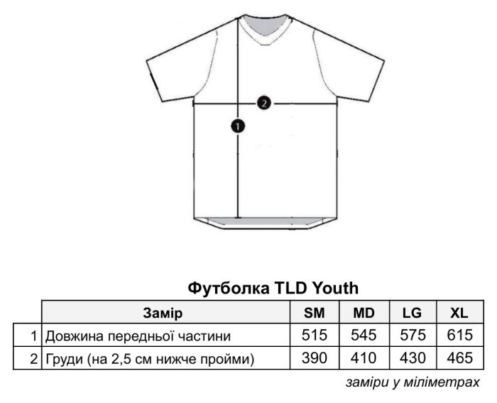 Футболка TLD HERITAGE YOUTH SS TEE; [BLACK] L