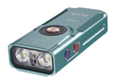 Ліхтар наключний Fenix E06R бірюзовий, укр, укр