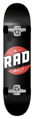 RAD Скейтборд Logo Progressive Complete Skateboard 8.125&quot; - Black